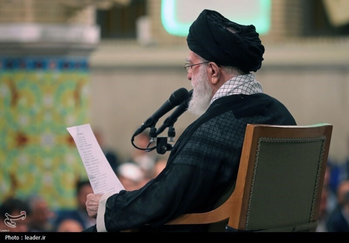 دیدار معلمان با رهبری