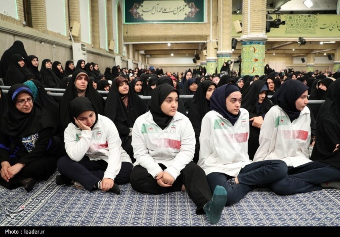 دیدار معلمان با رهبری