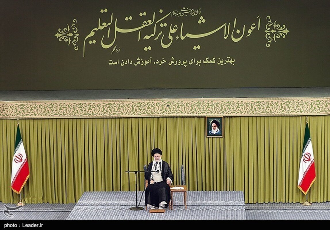 دیدار معلمان با رهبری