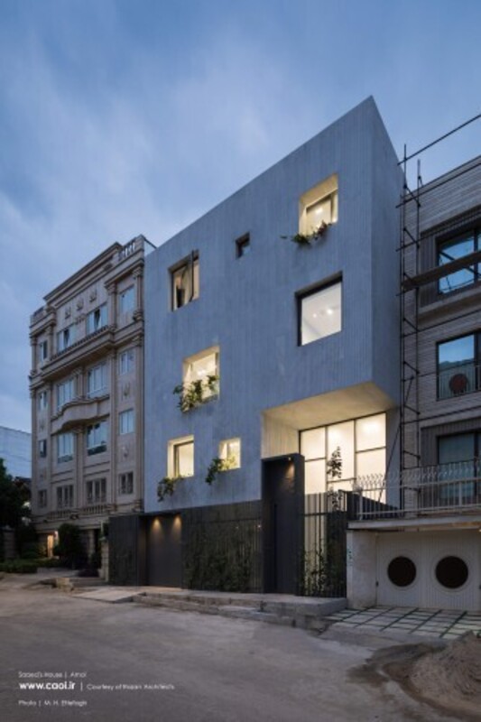 معماری بی نظیر خانه ساعد