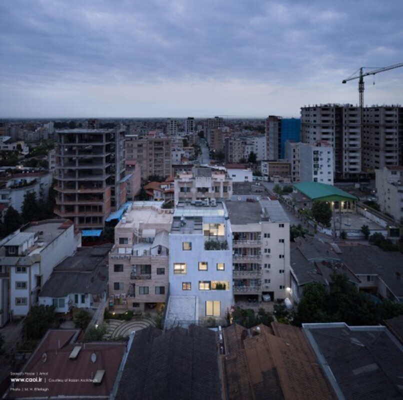 معماری بی نظیر خانه ساعد