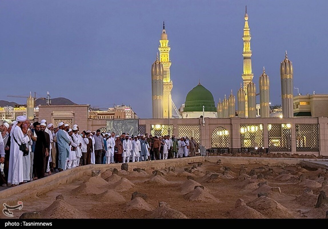 حال و هوای قبرستان بقیع