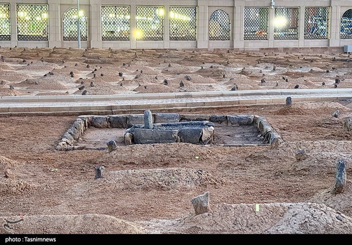 حال و هوای قبرستان بقیع