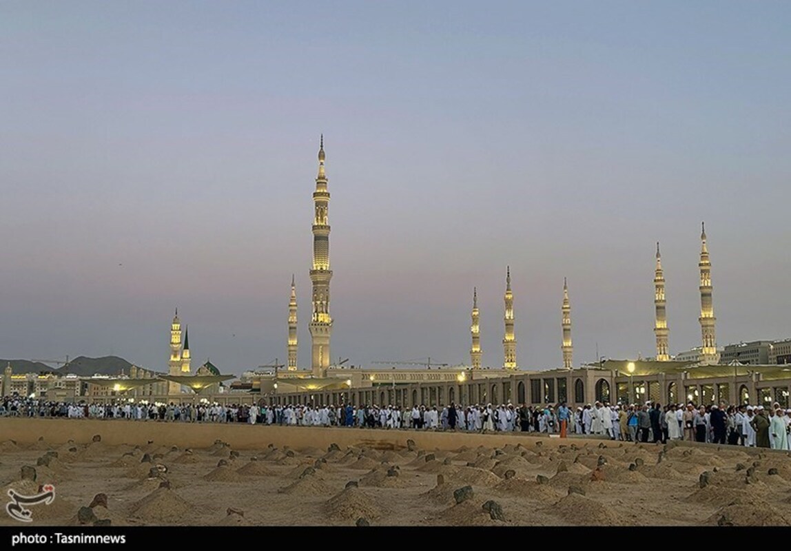 حال و هوای قبرستان بقیع