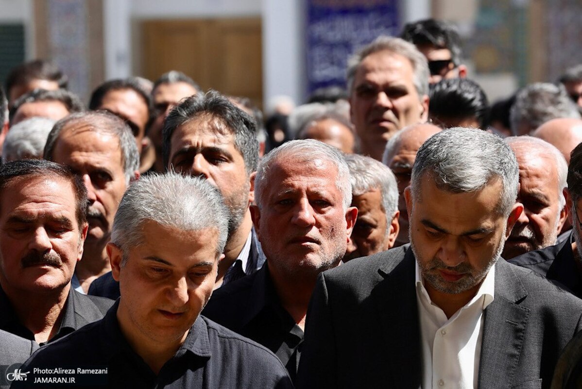 عکس/  مراسم تشییع برادر آیت الله هاشمی رفسنجانی (ره)