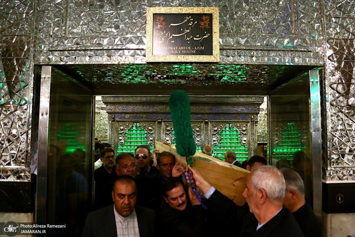 عکس/  مراسم تشییع برادر آیت الله هاشمی رفسنجانی (ره)