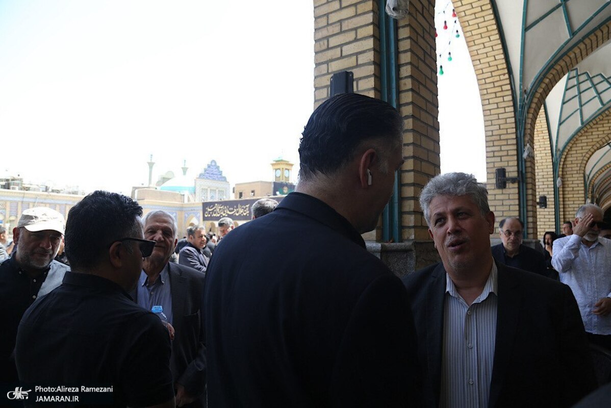 عکس/  مراسم تشییع برادر آیت الله هاشمی رفسنجانی (ره)