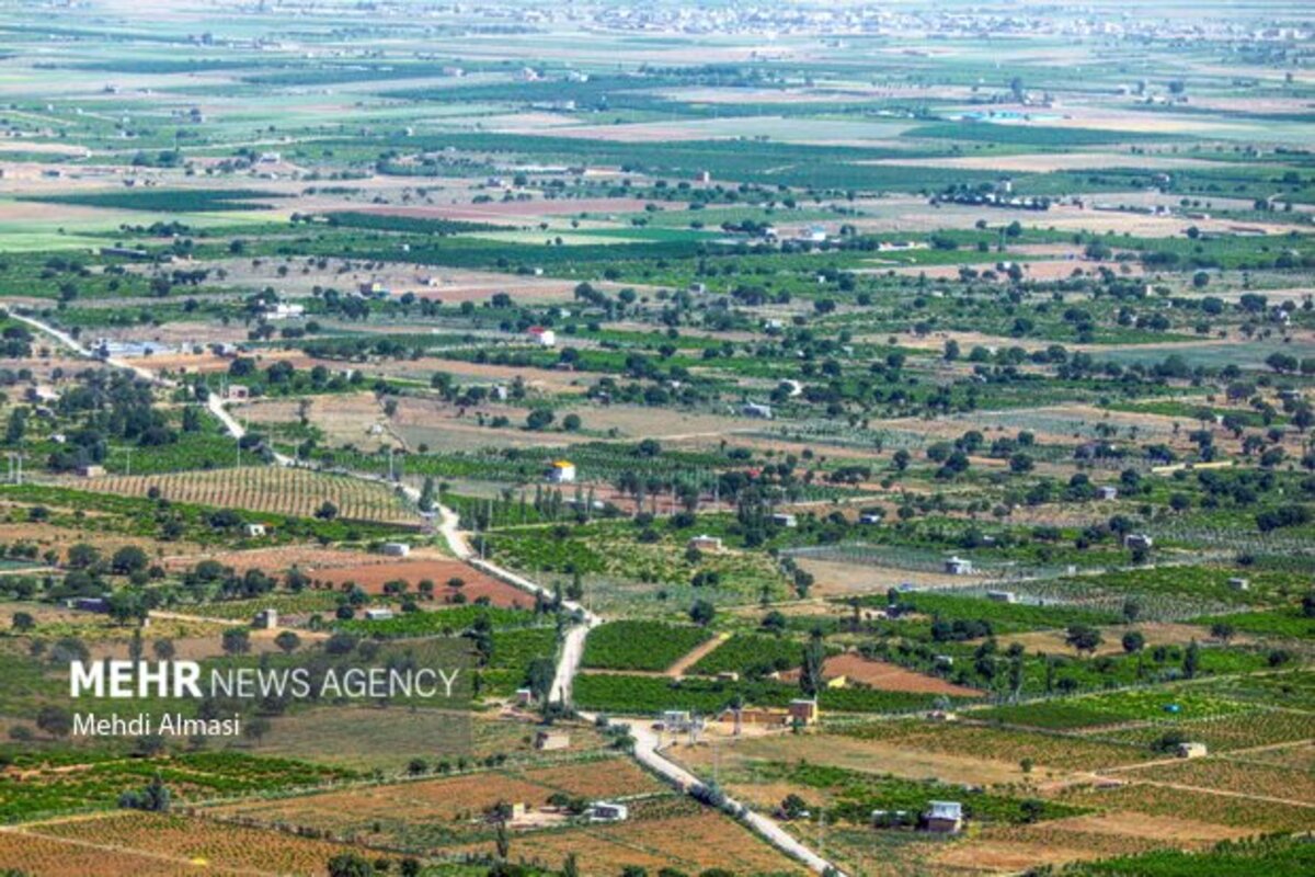 مزارع زنجان نگین سبز زمین