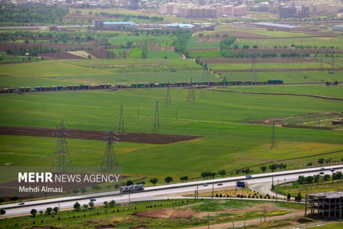 مزارع زنجان نگین سبز زمین