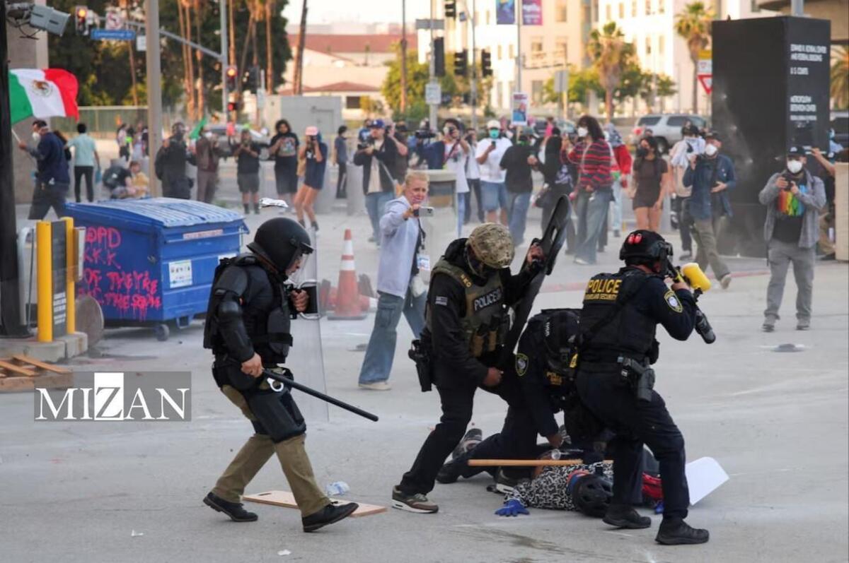 اعتراضات ضدمهاجرتی خشونت‌آمیز در آمریکا