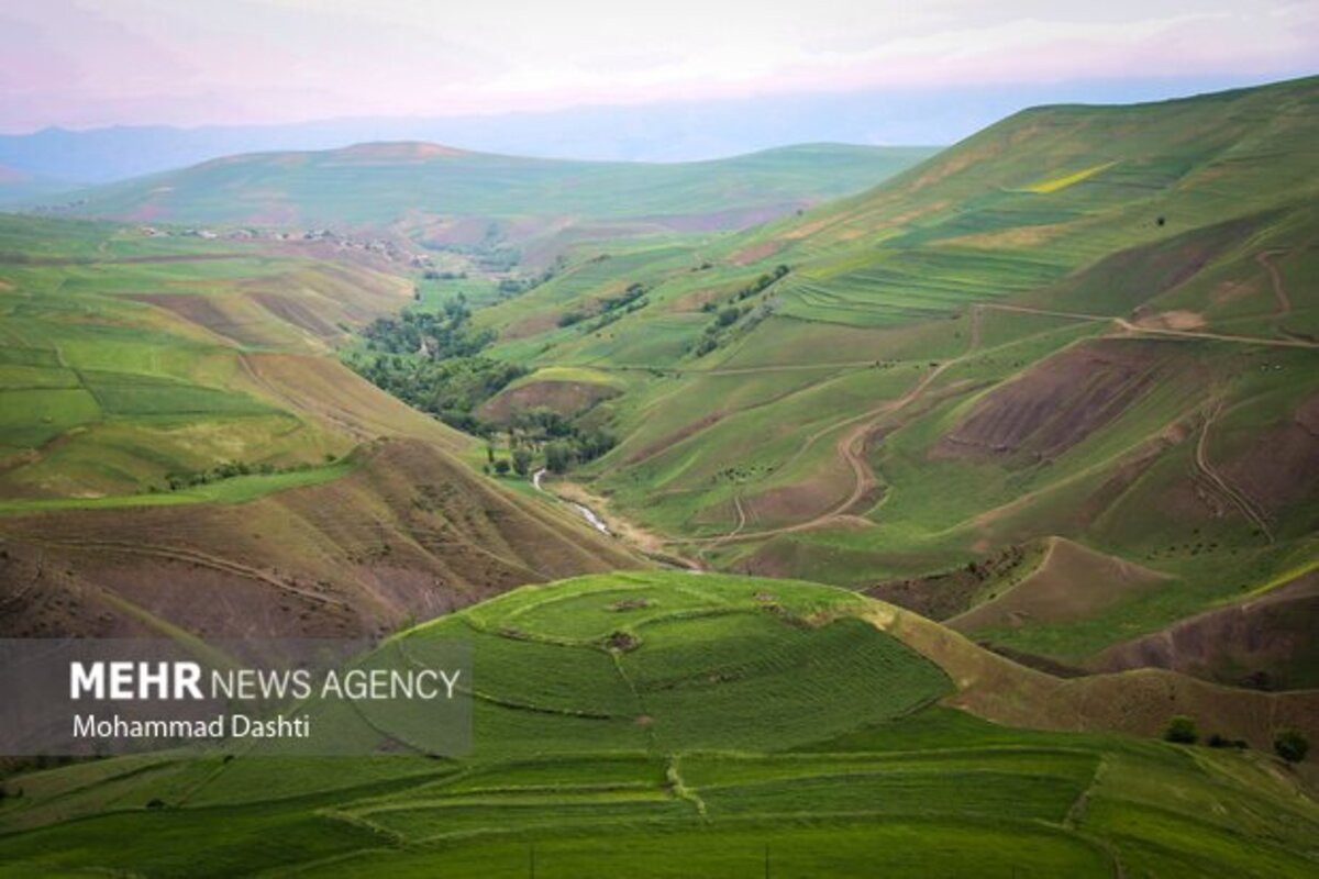 زیبایی شگفت انگیز شهرستان گرمی نگین سبز اردبیل