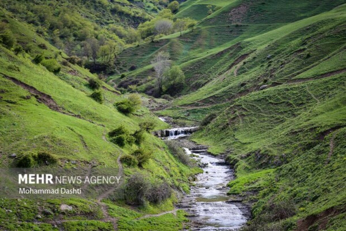 زیبایی شگفت انگیز شهرستان گرمی نگین سبز اردبیل