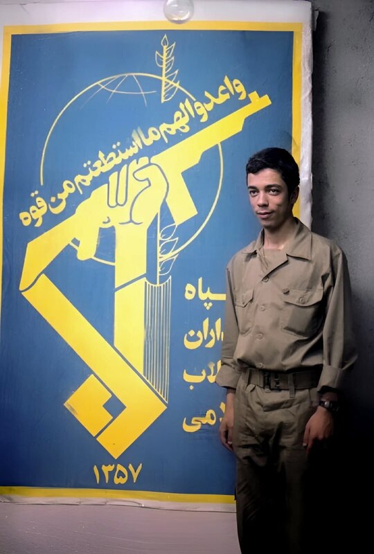 عکس/ سردار سپهبد شهید محمد باقری در دوران دفاع مقدس