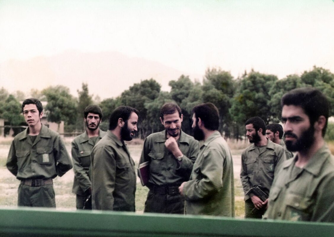 عکس/ سردار سپهبد شهید محمد باقری در دوران دفاع مقدس