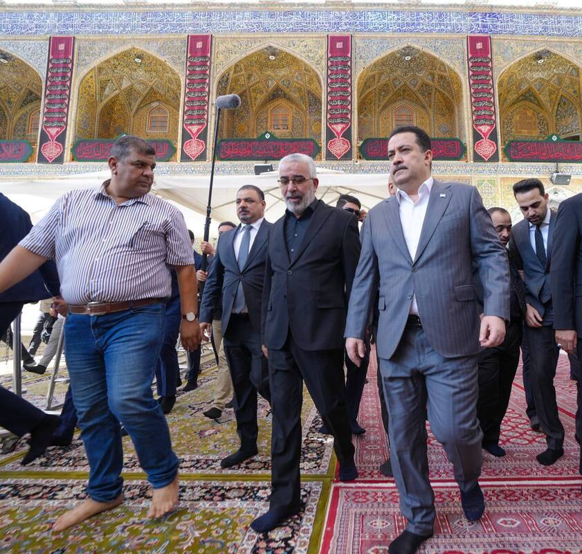  زیارت نخست وزیر عراق