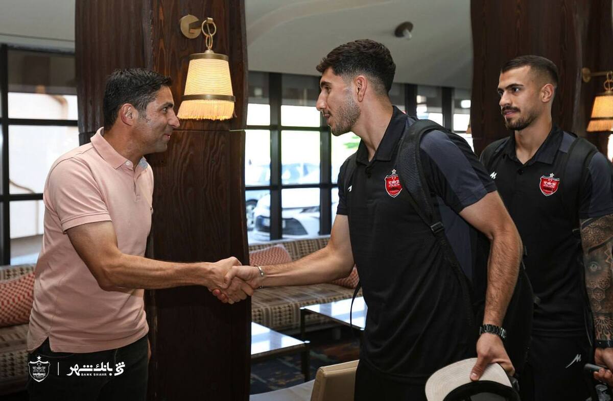 حضور وحید هاشمیان در اردوی پرسپولیس