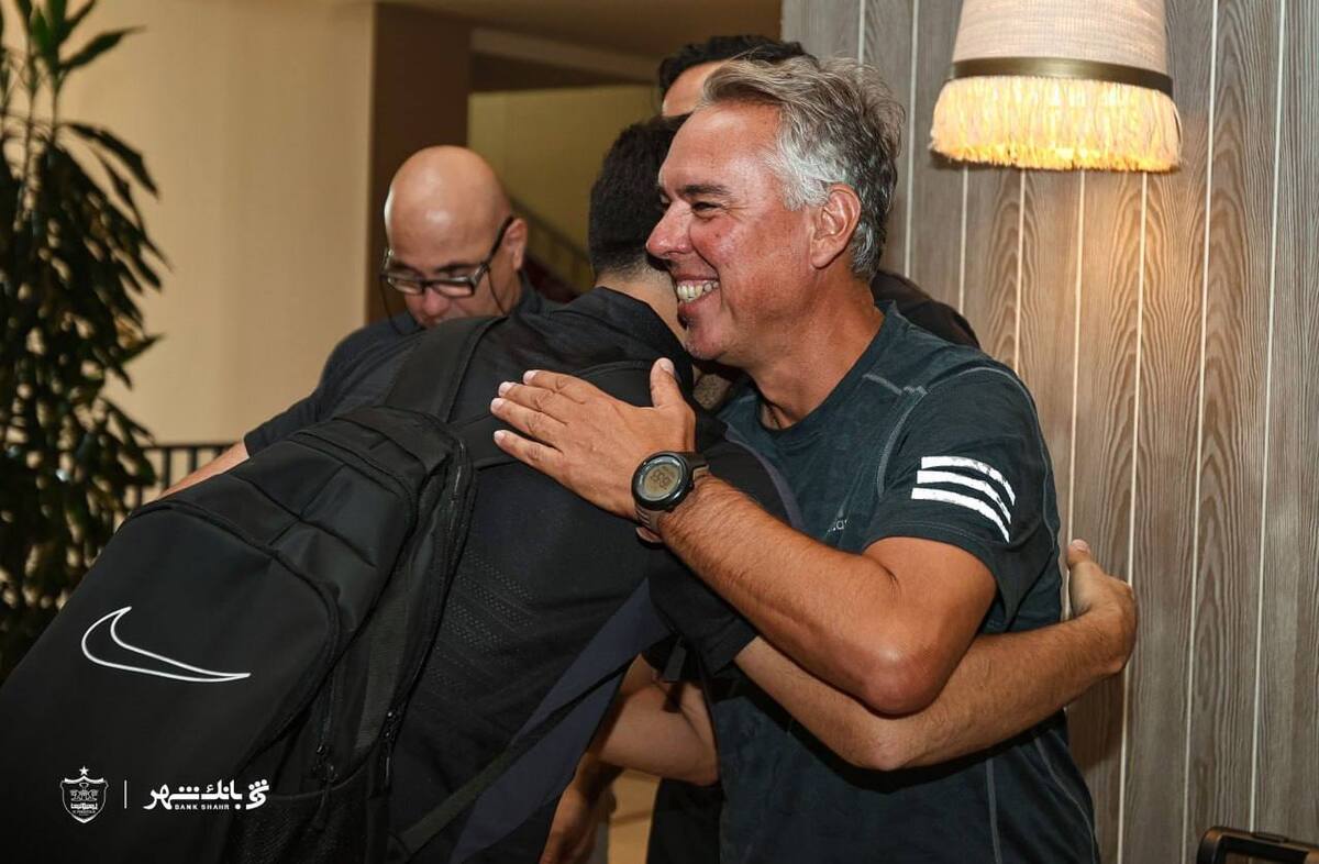 حضور وحید هاشمیان در اردوی پرسپولیس