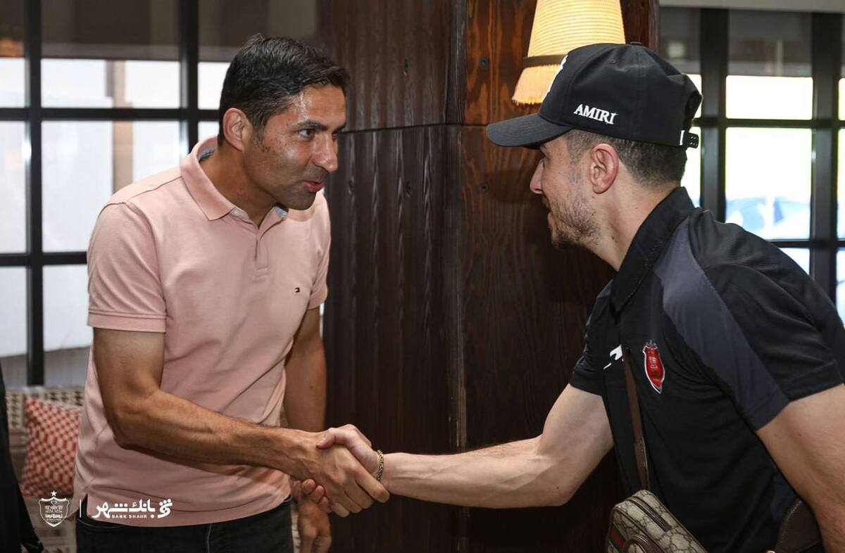 حضور وحید هاشمیان در اردوی پرسپولیس