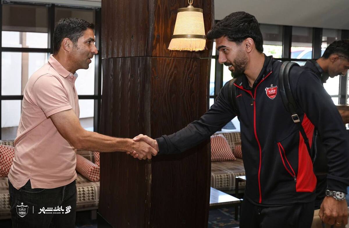 حضور وحید هاشمیان در اردوی پرسپولیس