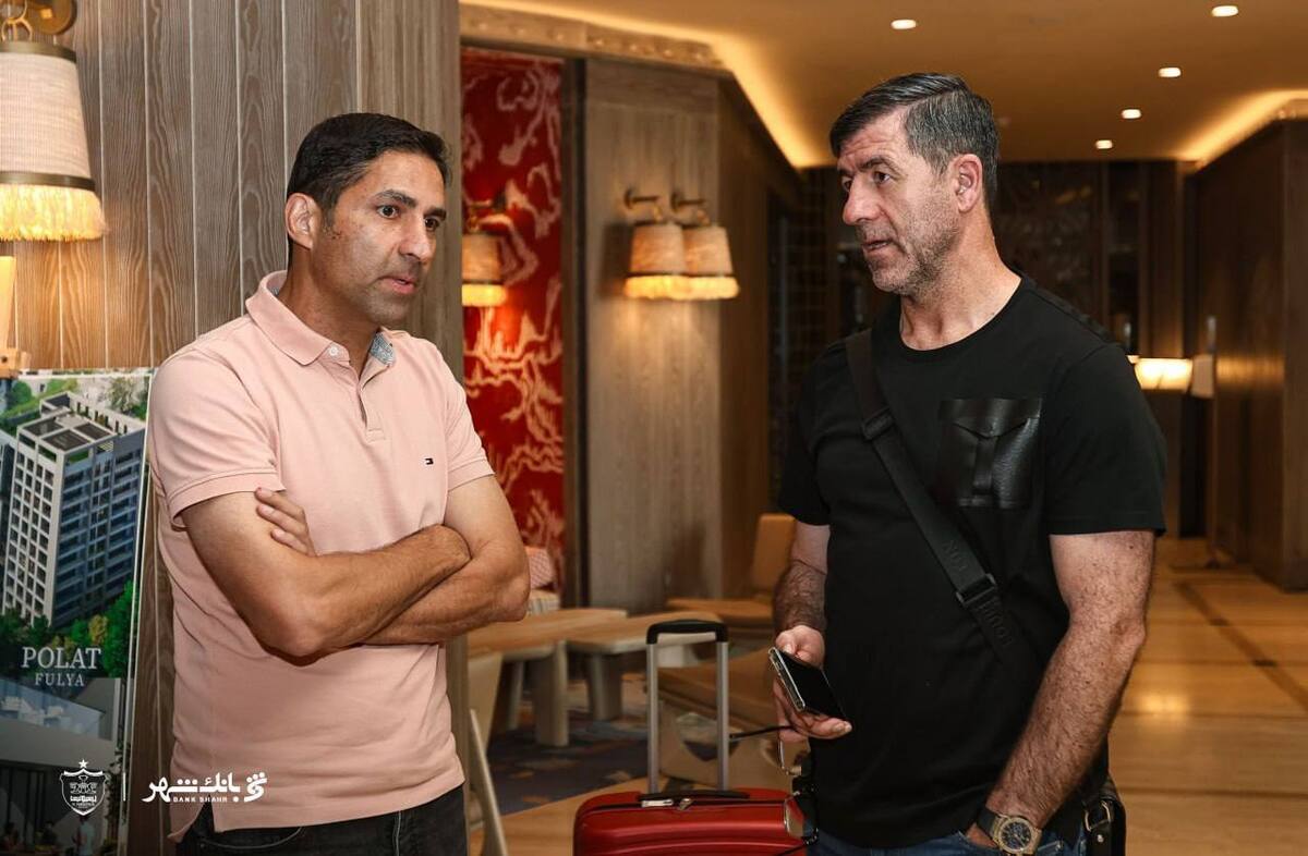 حضور وحید هاشمیان در اردوی پرسپولیس