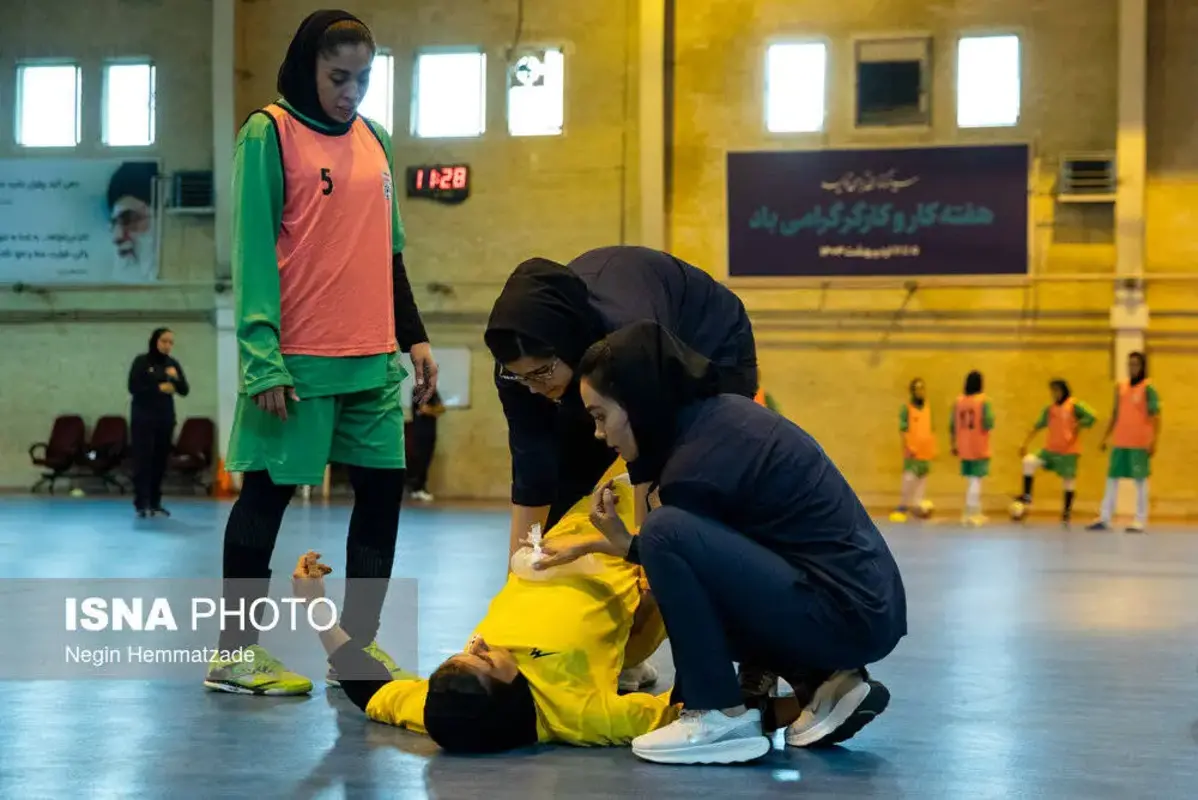 اردوی تیم ملی فوتسال زنان