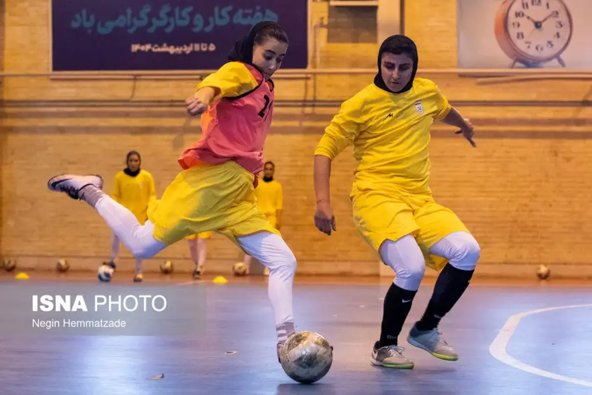 اردوی تیم ملی فوتسال زنان