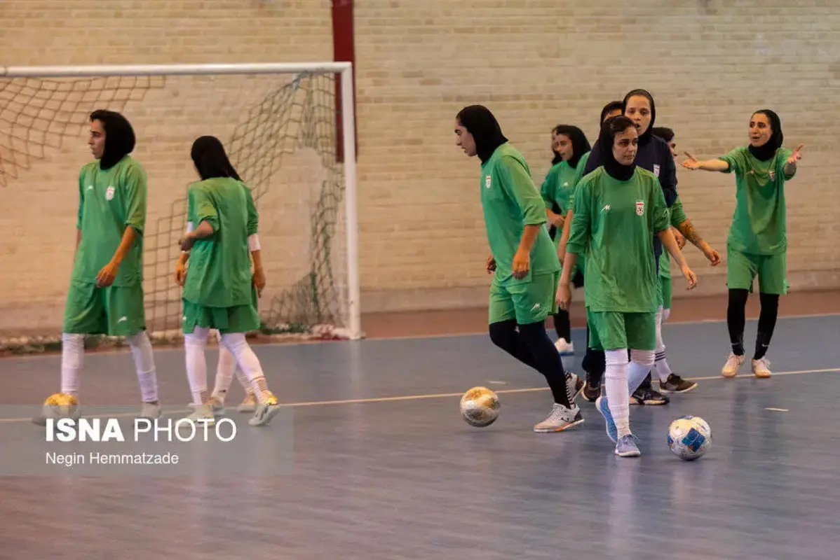 اردوی تیم ملی فوتسال زنان