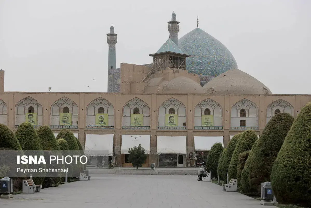 اصفهان در محاصره کانون‌های بحرانی گرد و غبار