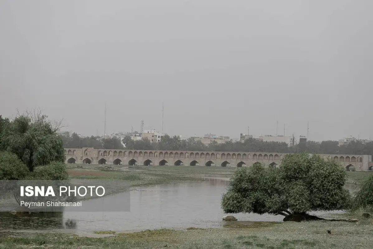 اصفهان در محاصره کانون‌های بحرانی گرد و غبار