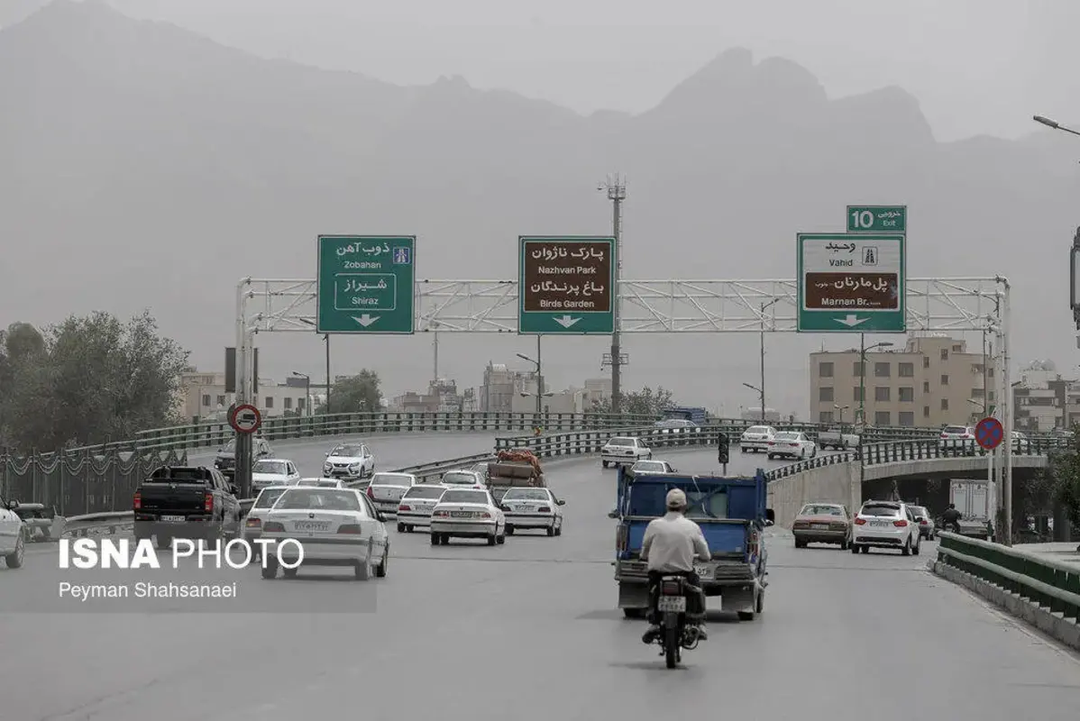 اصفهان در محاصره کانون‌های بحرانی گرد و غبار