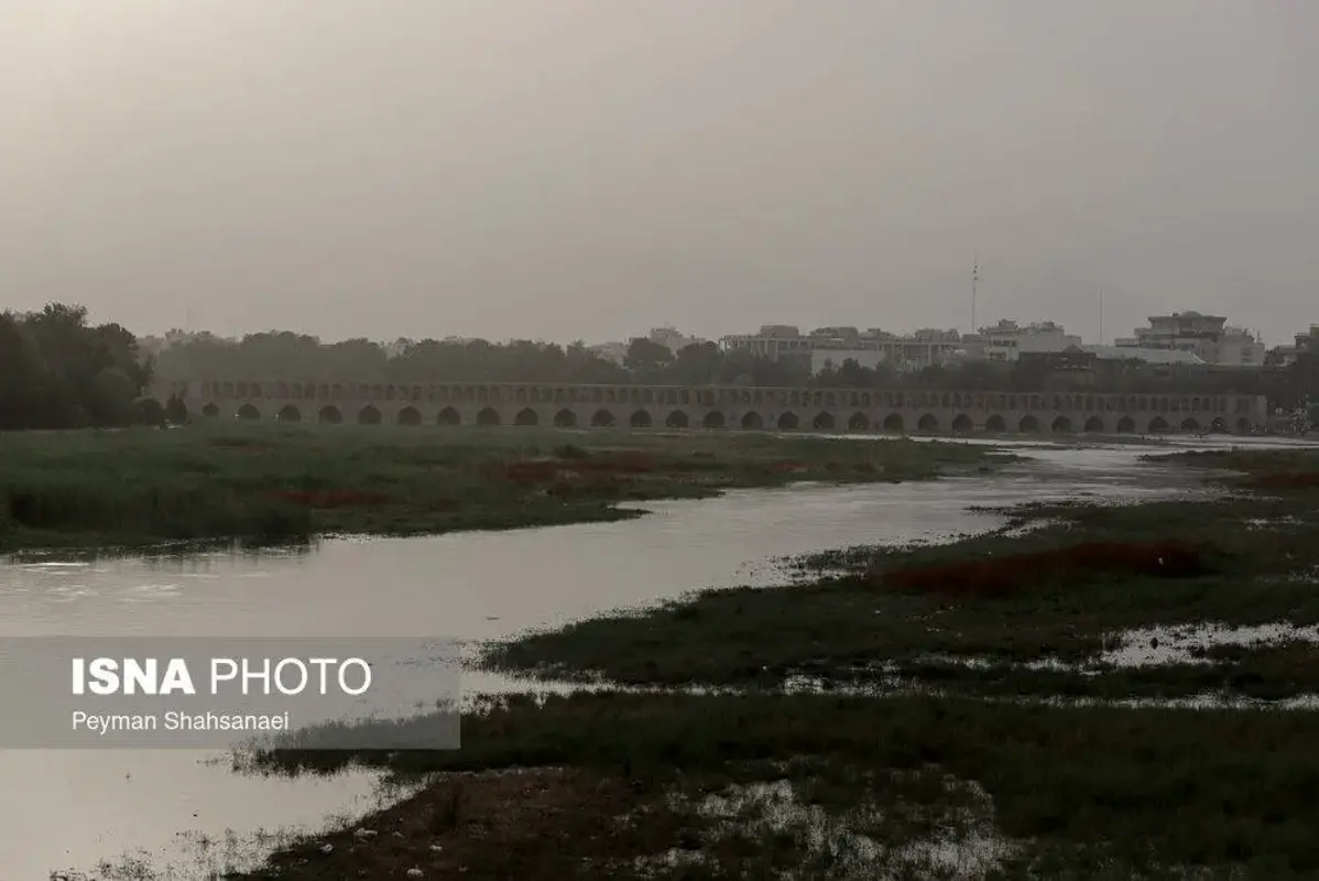 اصفهان در محاصره کانون‌های بحرانی گرد و غبار
