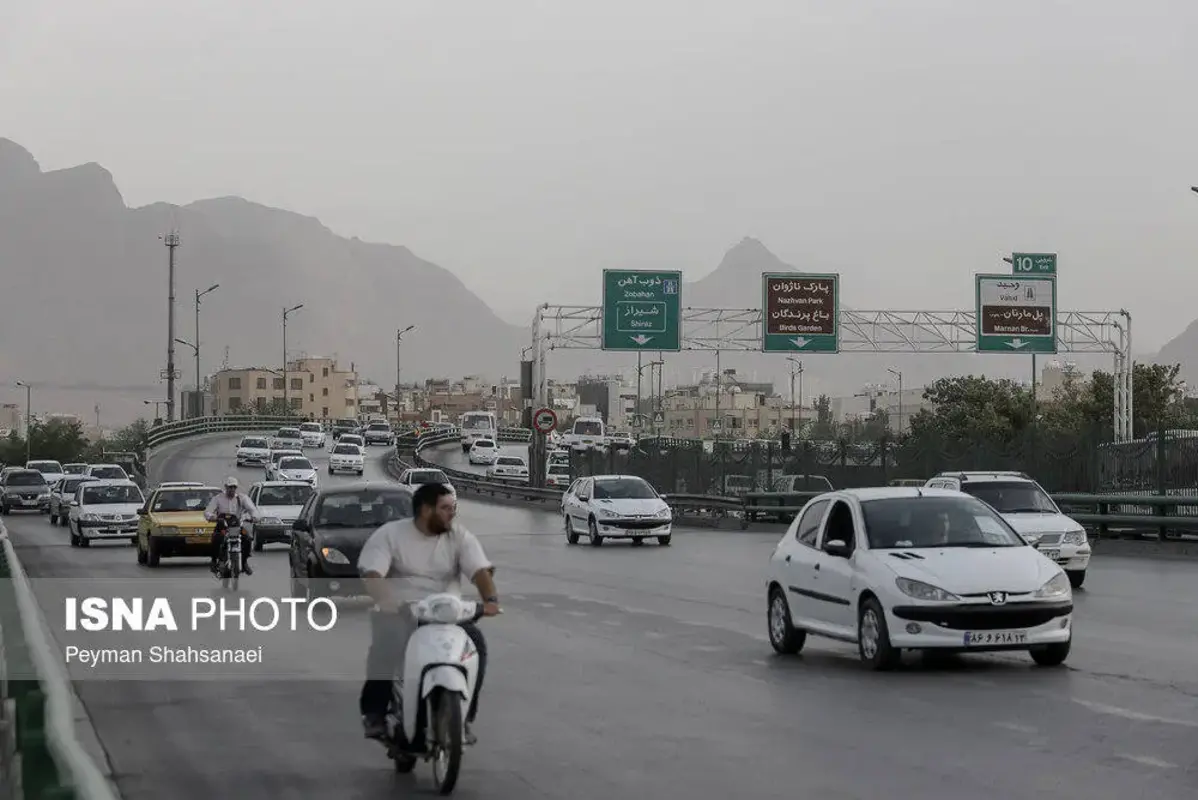 اصفهان در محاصره کانون‌های بحرانی گرد و غبار