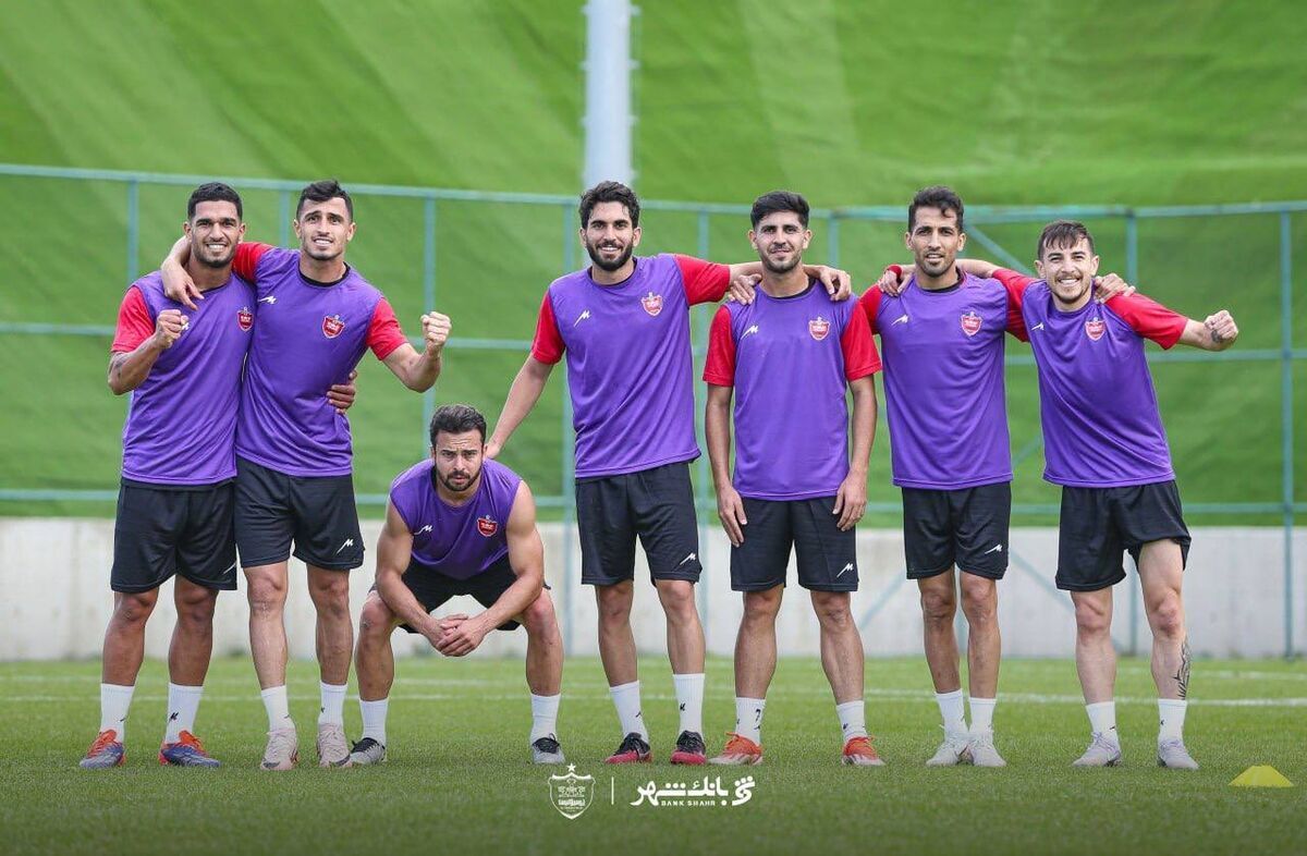 عکس/ پرسپولیس در ترکیه پا به توپ شد