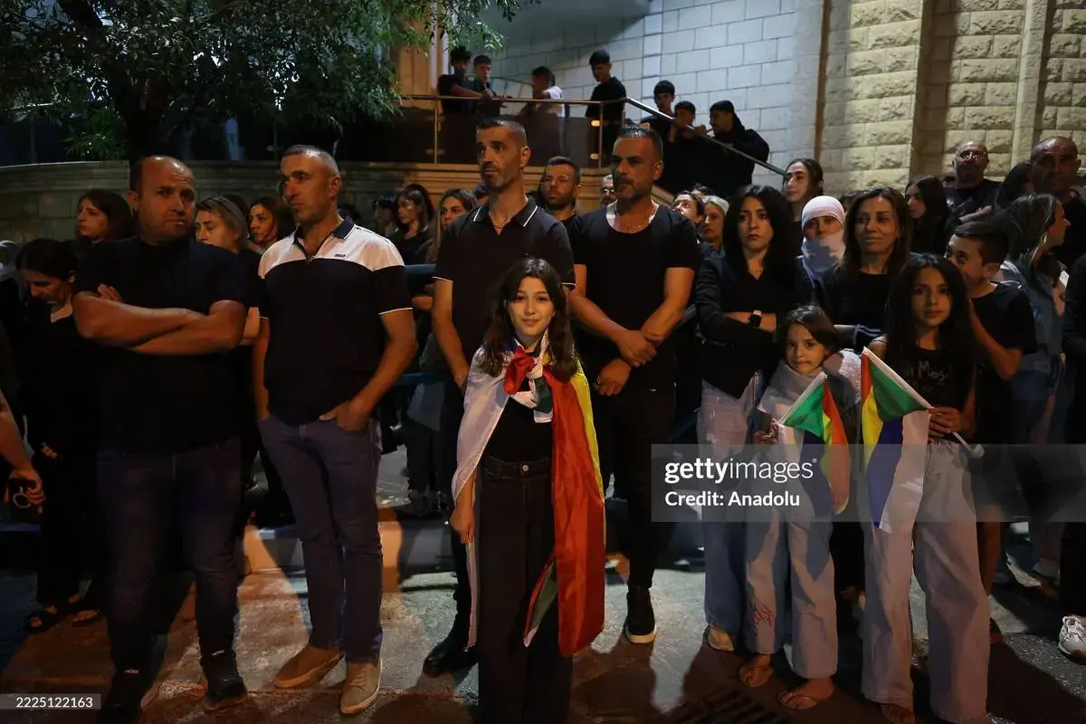 تظاهرات دروزی‌ها در محکومیت درگیری‌ها در سویداء