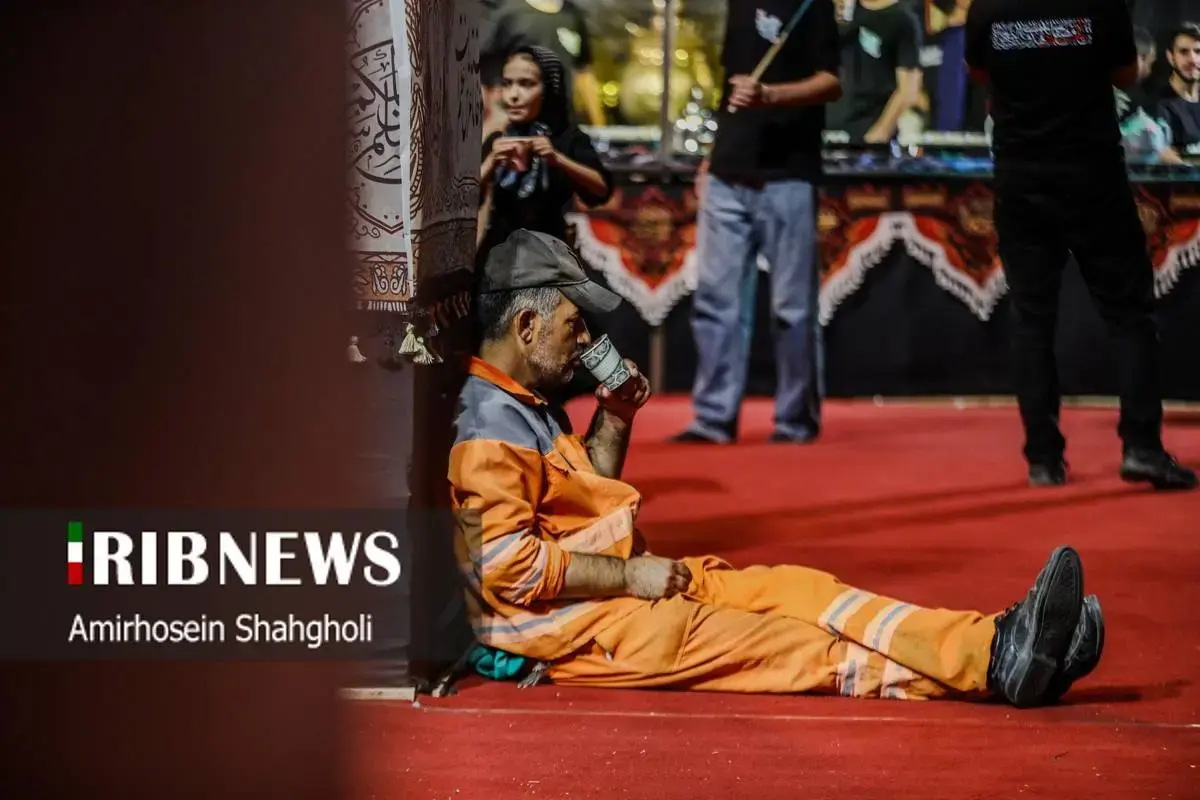 رویداد آیینی محرم شهر در میدان آزادی