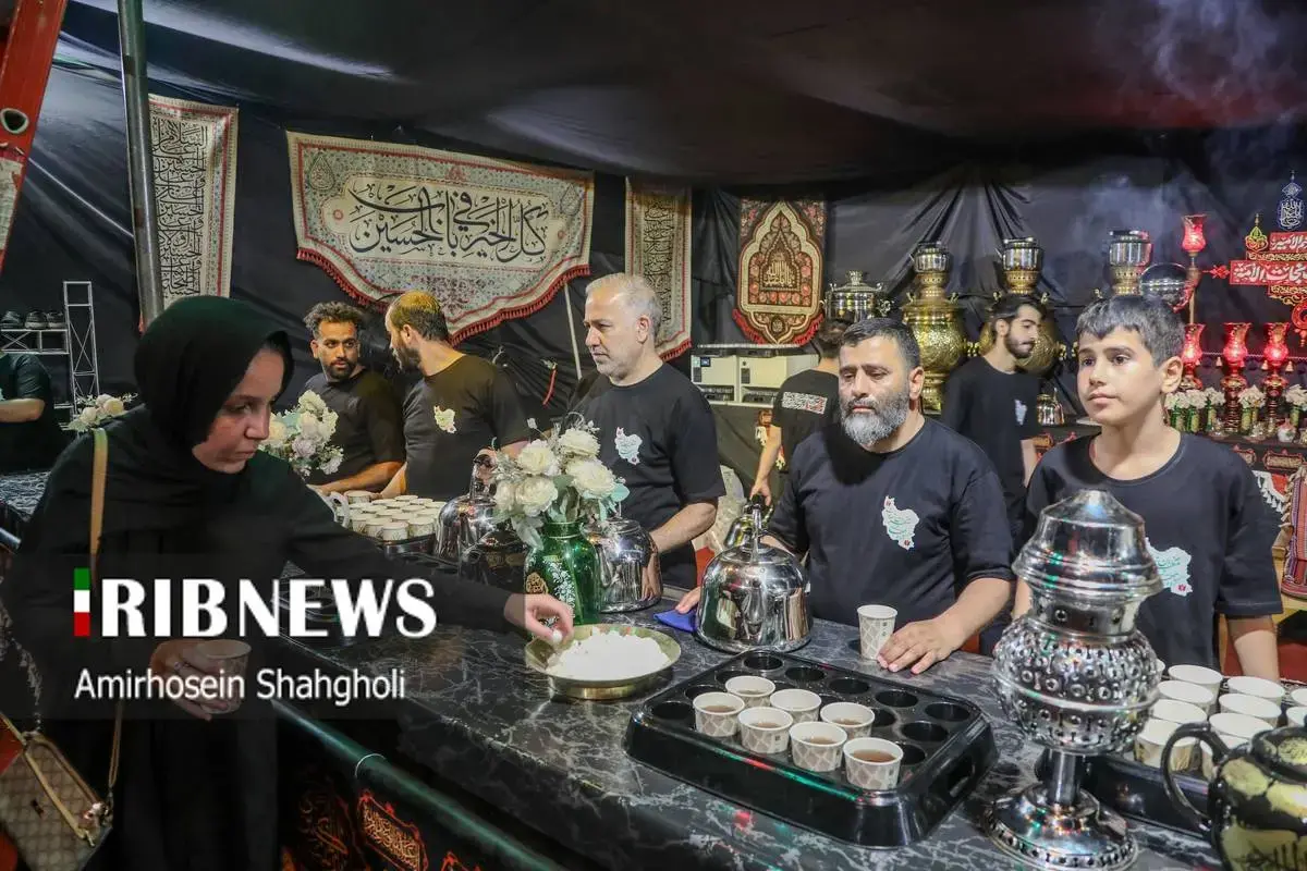 رویداد آیینی محرم شهر در میدان آزادی