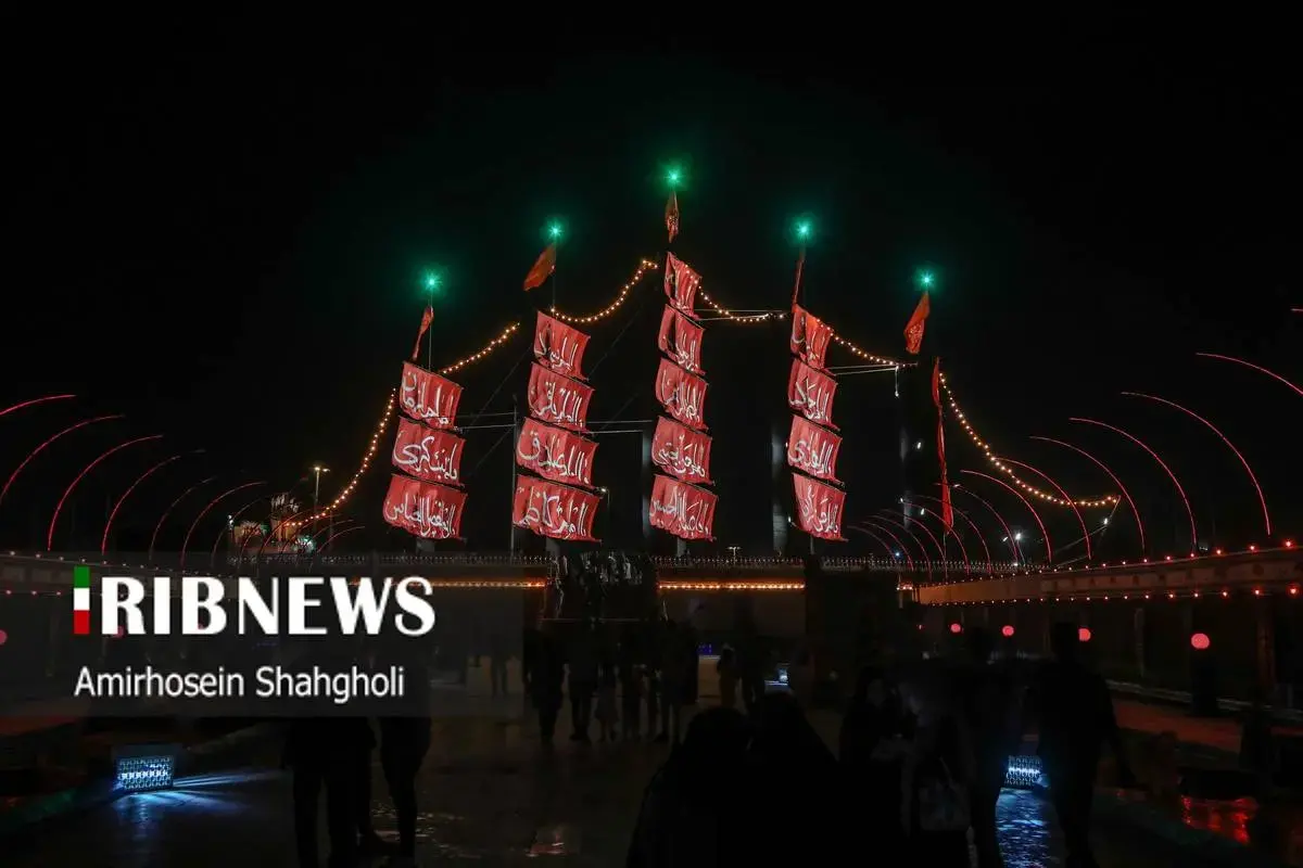 رویداد آیینی محرم شهر در میدان آزادی