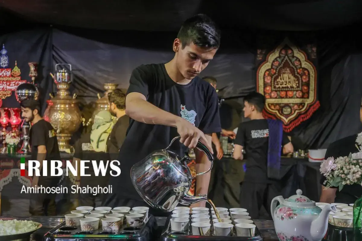 رویداد آیینی محرم شهر در میدان آزادی