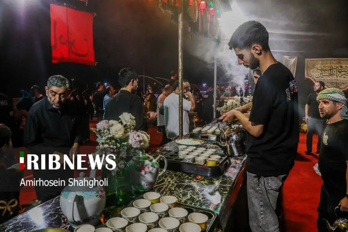 رویداد آیینی محرم شهر در میدان آزادی