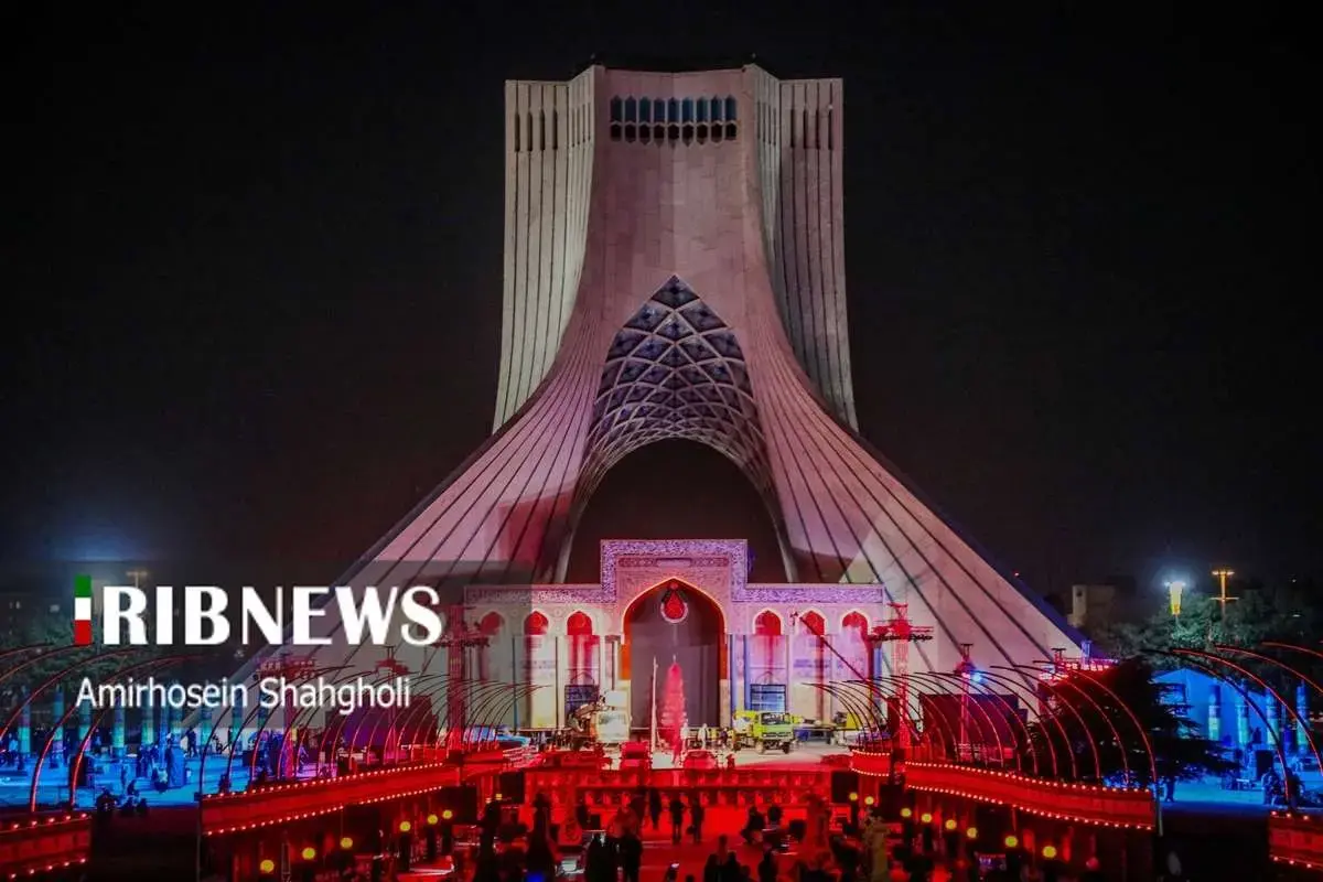 رویداد آیینی محرم شهر در میدان آزادی