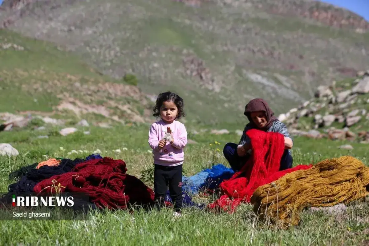 پشم شویی سنت کهن عشایر ارسباران