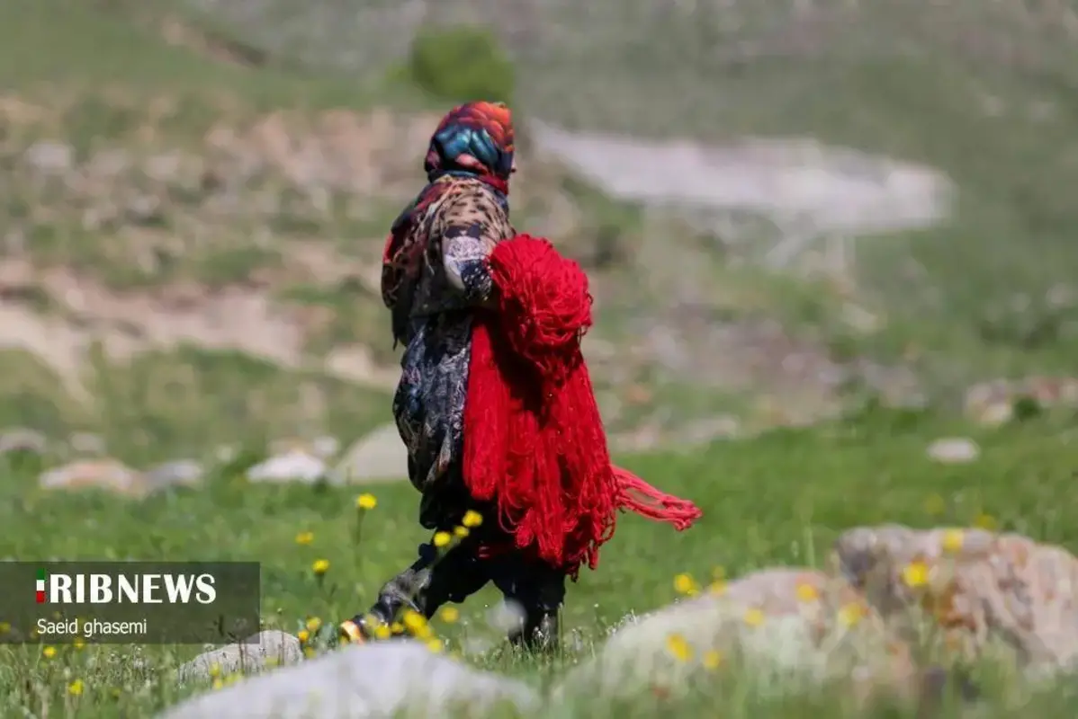 پشم شویی سنت کهن عشایر ارسباران