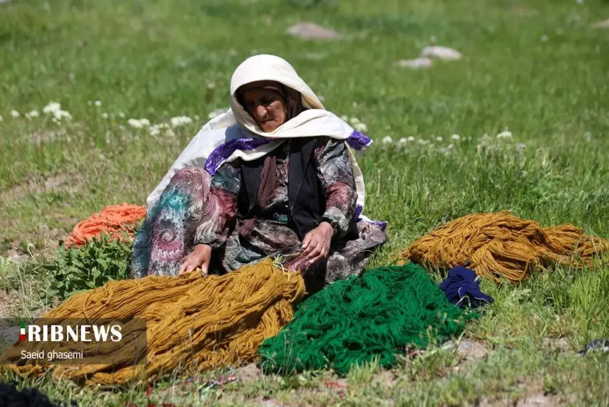 پشم شویی سنت کهن عشایر ارسباران