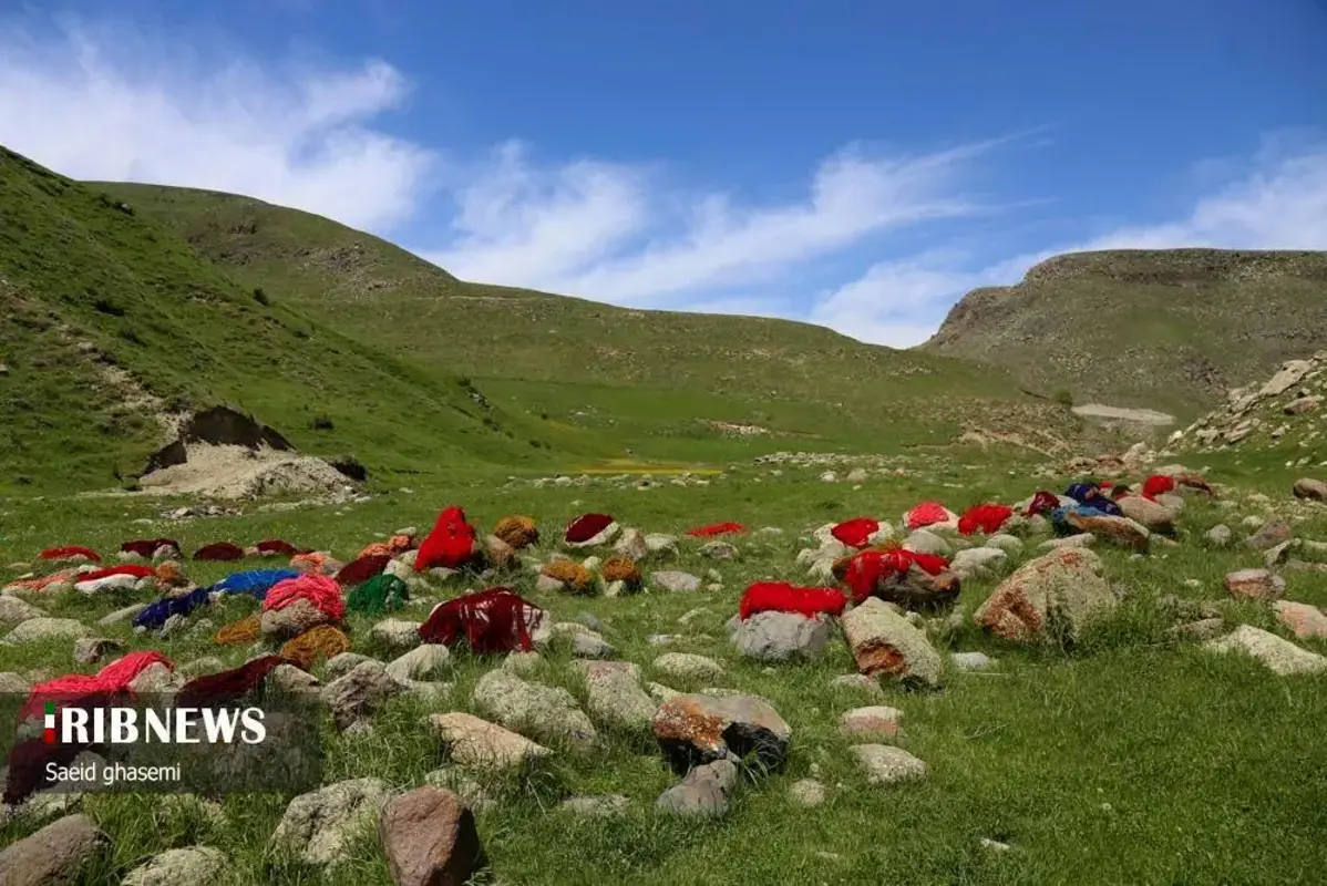 پشم شویی سنت کهن عشایر ارسباران