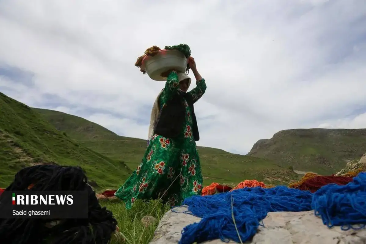 پشم شویی سنت کهن عشایر ارسباران