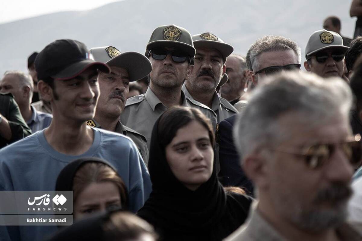 تشییع پیکر فداکار محیط زیست