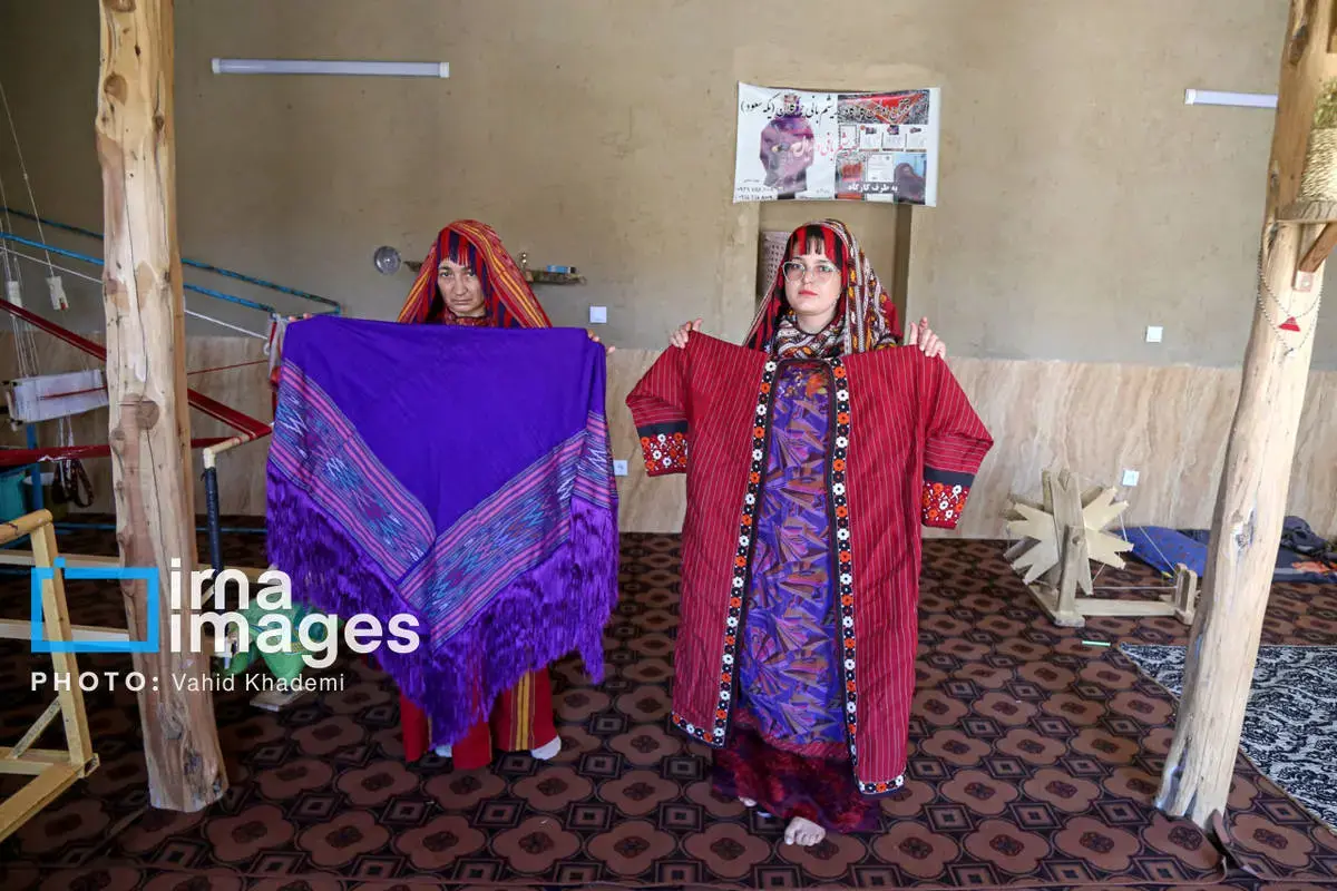 قصه‌های رنگین ابریشم جرگلان از تار تا تبار