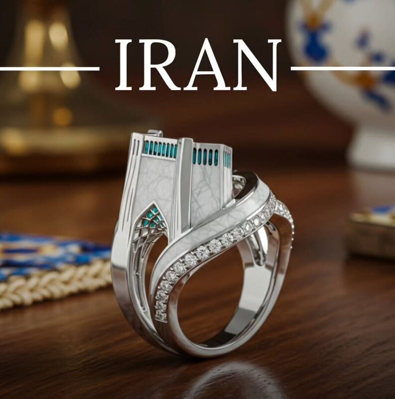 جواهرات بی نظیر طراحی شده با الهام از برج آزادی