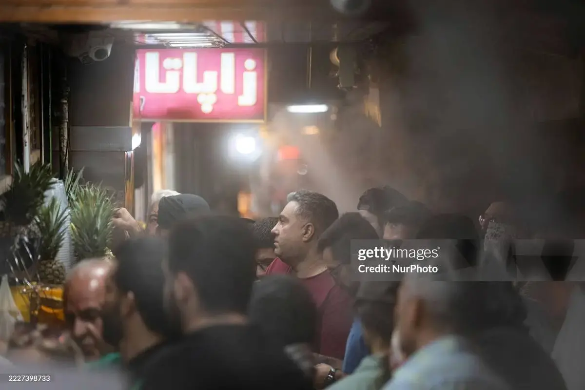 تهران روایت یک روز با اشعه فرابنفش بالا