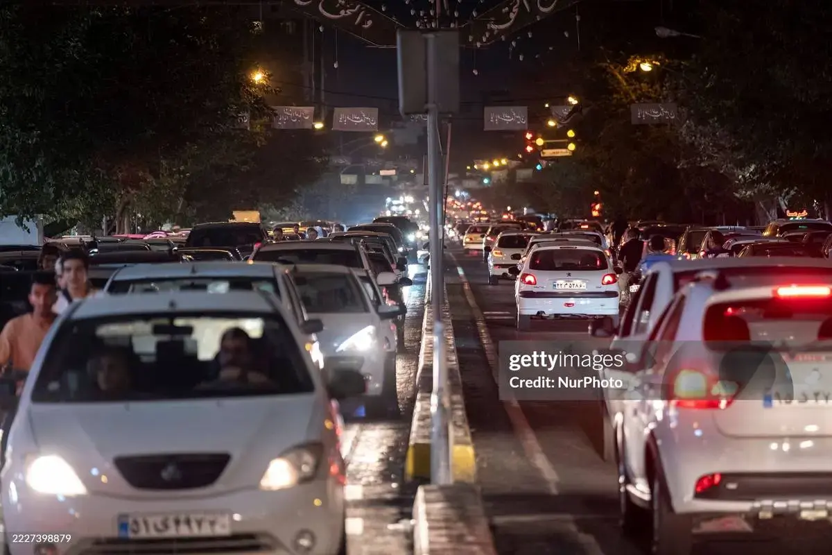 تهران روایت یک روز با اشعه فرابنفش بالا